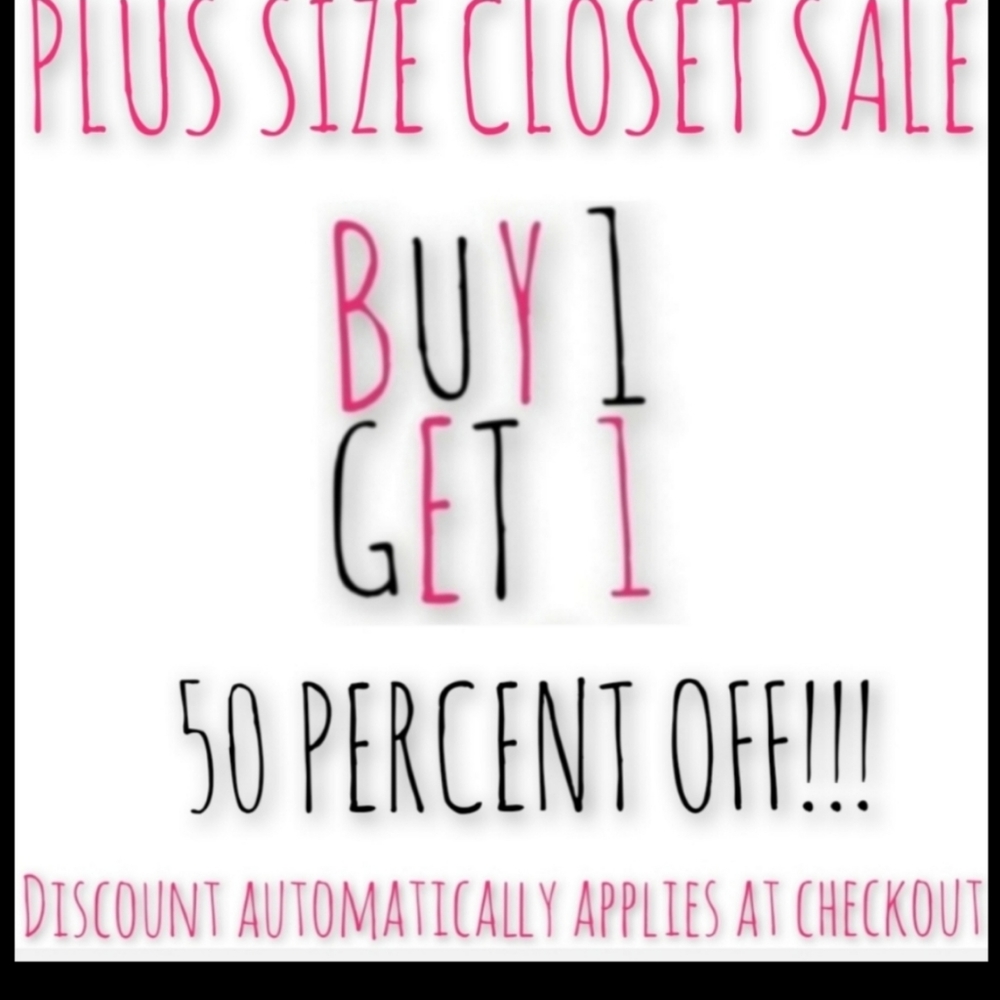 Plus Size Jeans Tops Dresses Skirts BOGO 1/2 OFF SALE - Picture 2 of 4